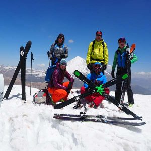 Damavand-Skitour