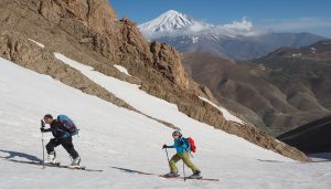 Mount Damavand ski tour