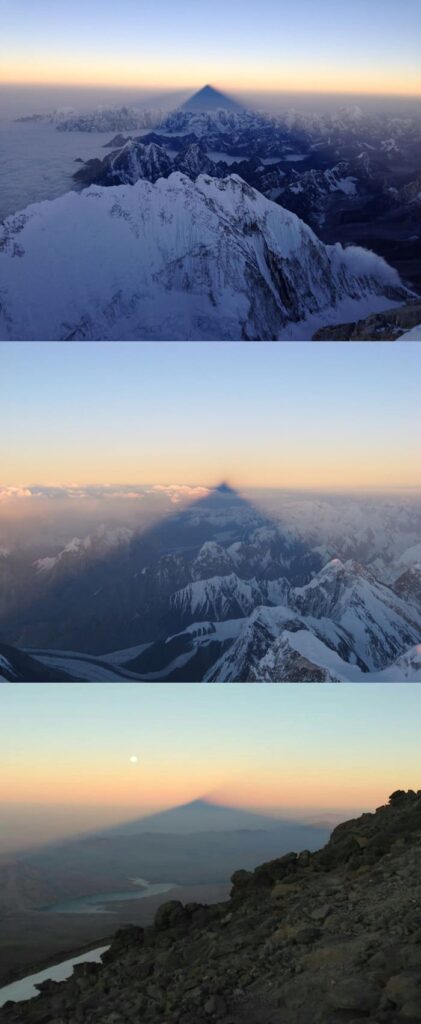 Damavand Shadow - Everest - K2