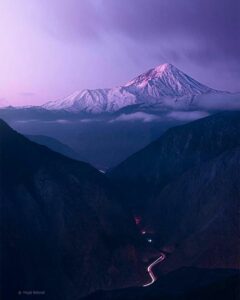 Damavand Iran- Haraz Road View