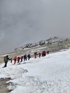 Damavand June- Below the Summit