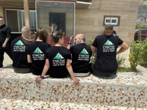 Damavand June- Hostel Yard