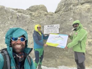 Damavand June- Summit